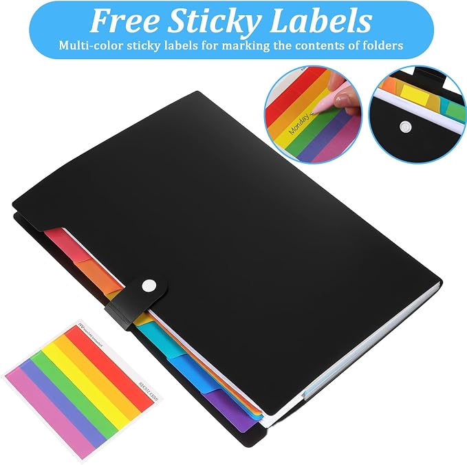 10 Pack Expanding File Folders - Image 4