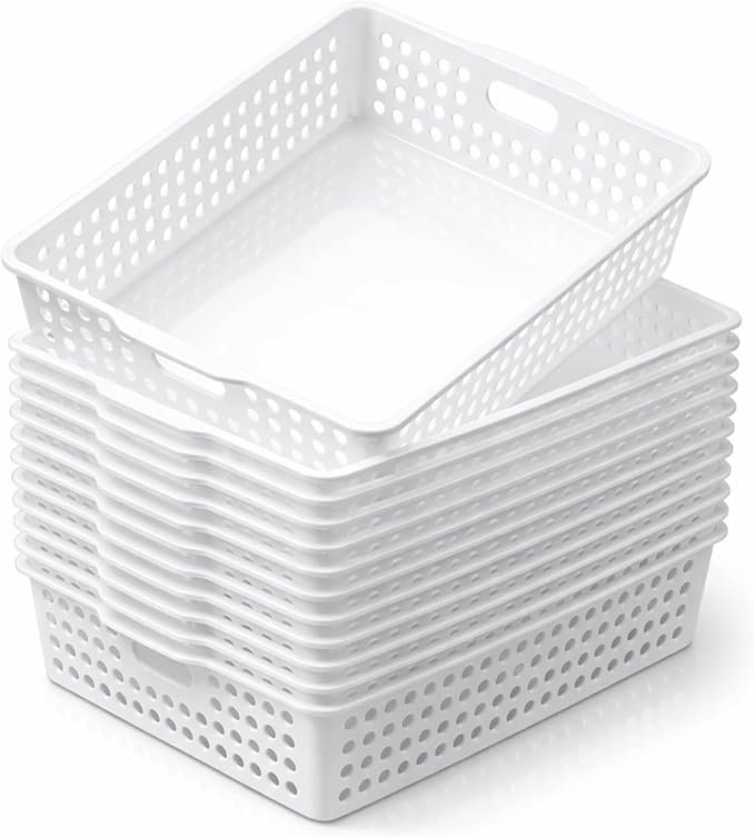 Geetery 12 Pack Classroom Storage Baskets by Geetery