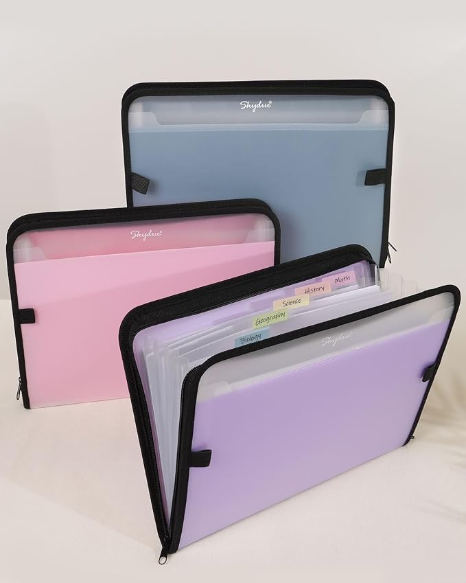 SKYDUE Accordion File Organizer, 7 Pocket Expanding File Folder - Image 7