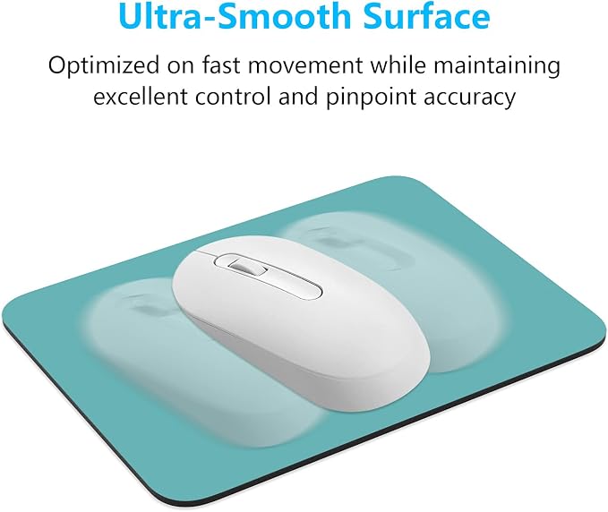 Dapesuom Small Mouse Pad, 6 x 8 Inch Thick Rubber Premium-Textured Non-Slip - Image 5