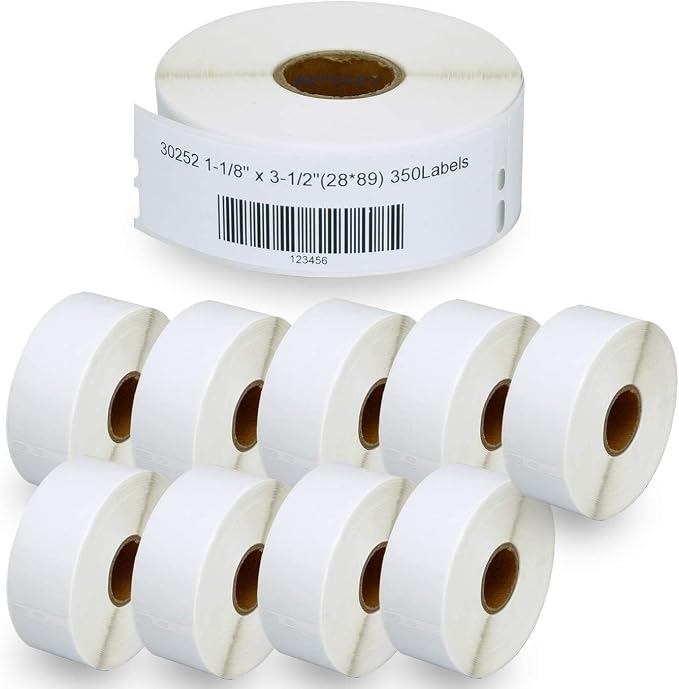 BETCKEY - Compatible DYMO 30252 Address & Barcode Labels - Compatible by BETCKEY