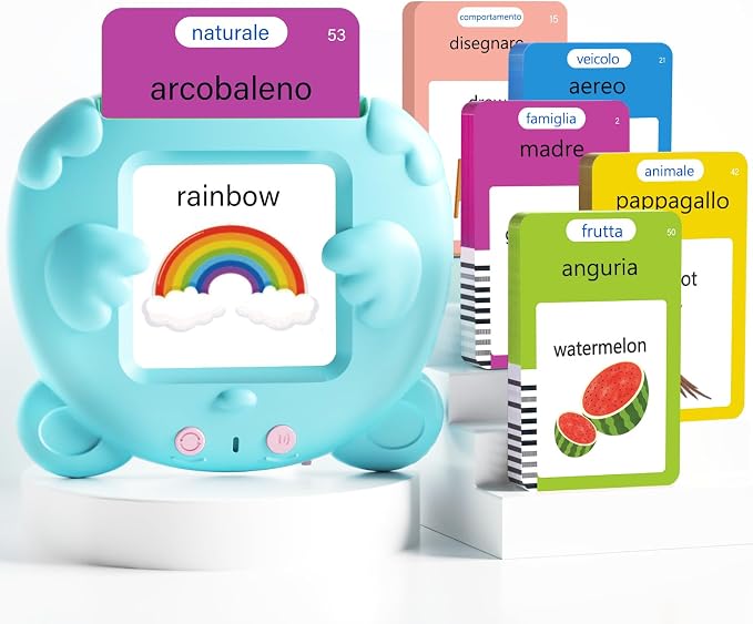 Italian and English Talking Flash Cards by ANhovno