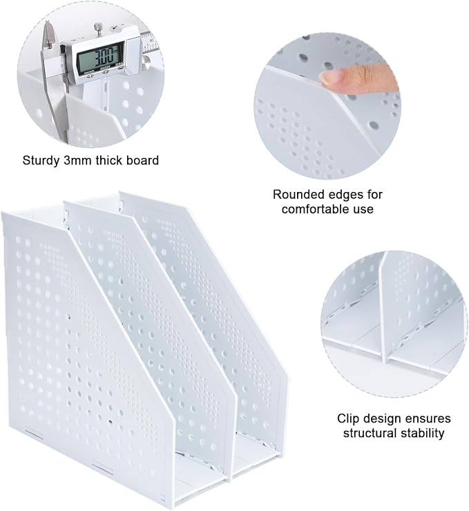 FRETONBA Collapsible Magazine File Holder - Image 6