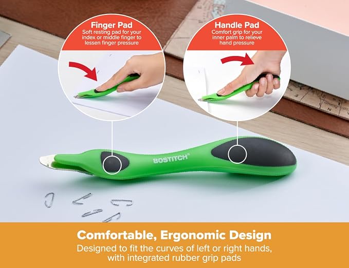 Bostitch Professional Magnetic Easy Staple Remover, Neon Colors, 3 Pack | - Image 6