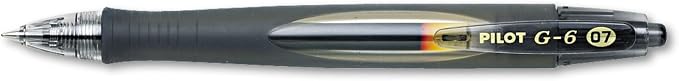 PILOT, G6 Premium Gel Roller Pens, Fine Point 0.7 mm by PilotCorporationofAmerica