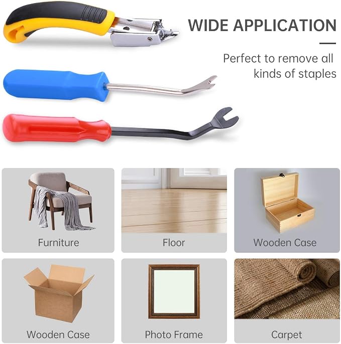 3PCS Upholstery and Construction Staple Remover - Image 7