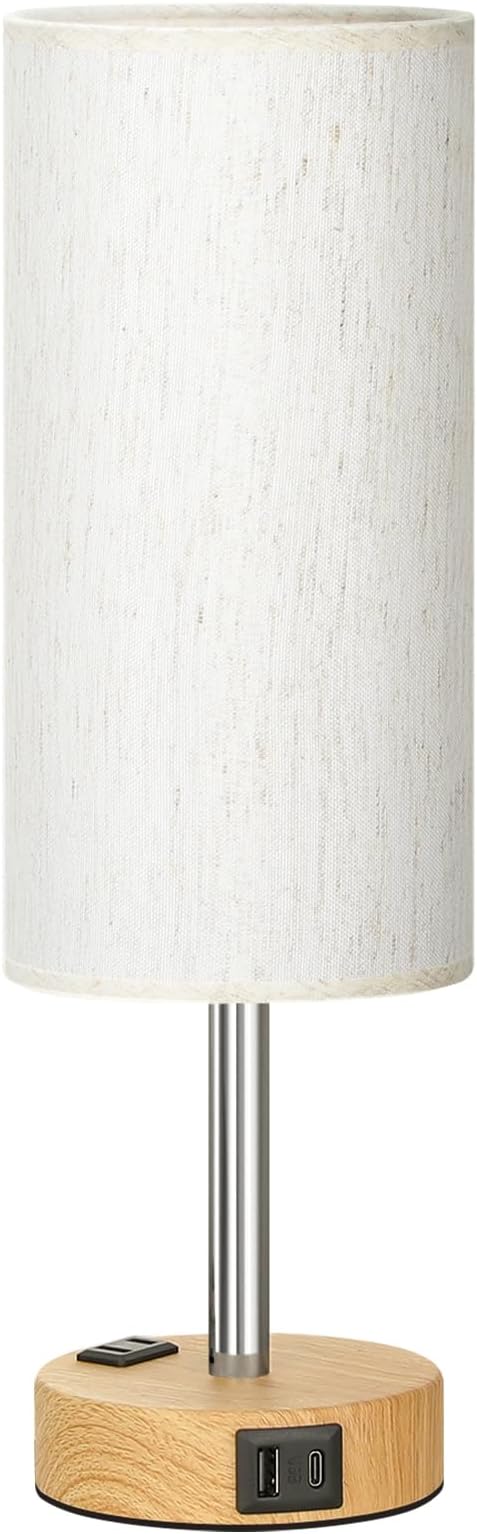 Fenmzee Bedside Table Lamp for Bedroom - Image 8