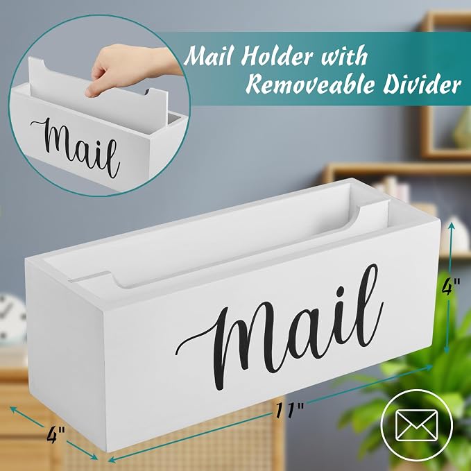 DRASTAR Mail Organizer, Mail Holder - Image 2