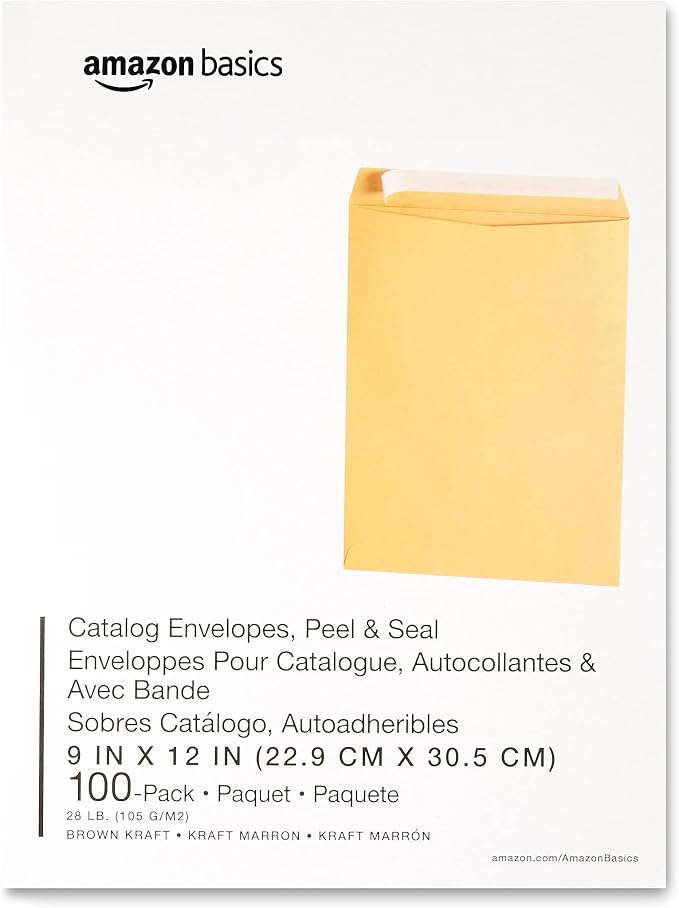 Amazon Basics Catalog Mailing Envelopes, Peel and Seal - Image 6
