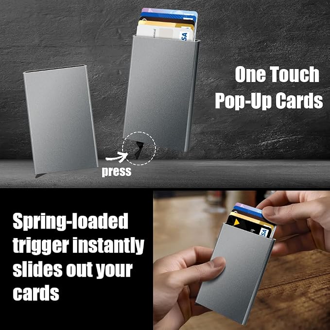 FurArt Slim Minimalist Wallet RFID Credit Card Holder - Image 2
