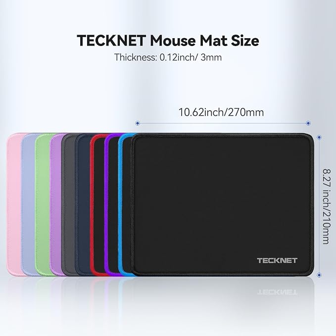 TECKNET Mouse Pad 270 x 210 x 3 mm - Image 6