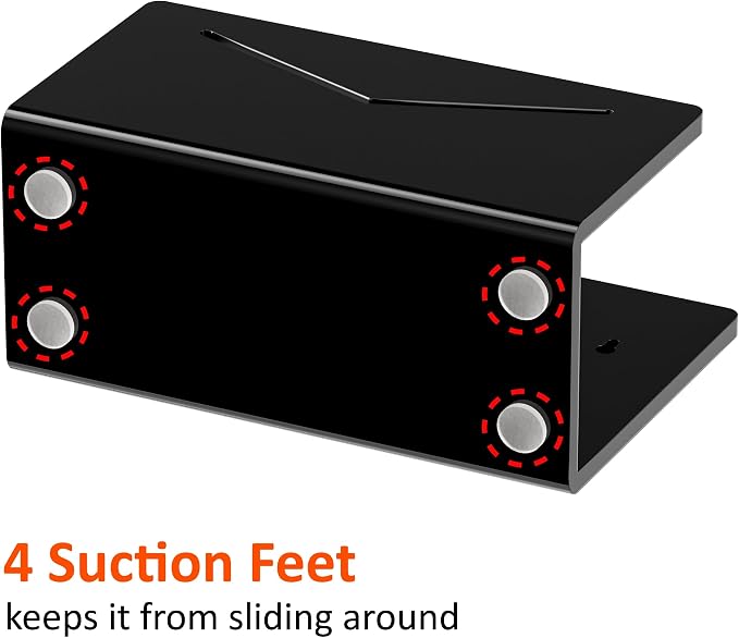 FUCDTEFC Acrylic Mail Holder, Vertical Envelope Mail Holder - Image 4