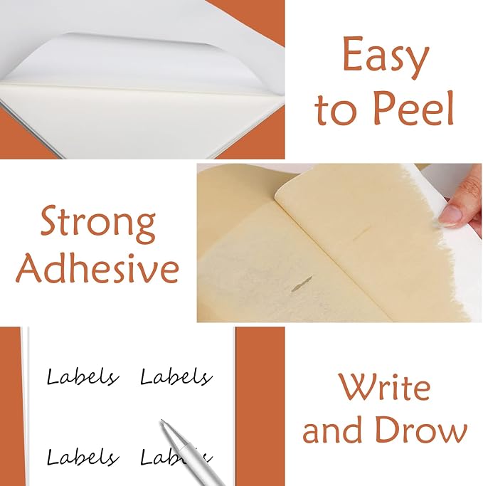 9527 Product 50 Labels 8.5x11 Labels Shipping Address Labels - Image 5