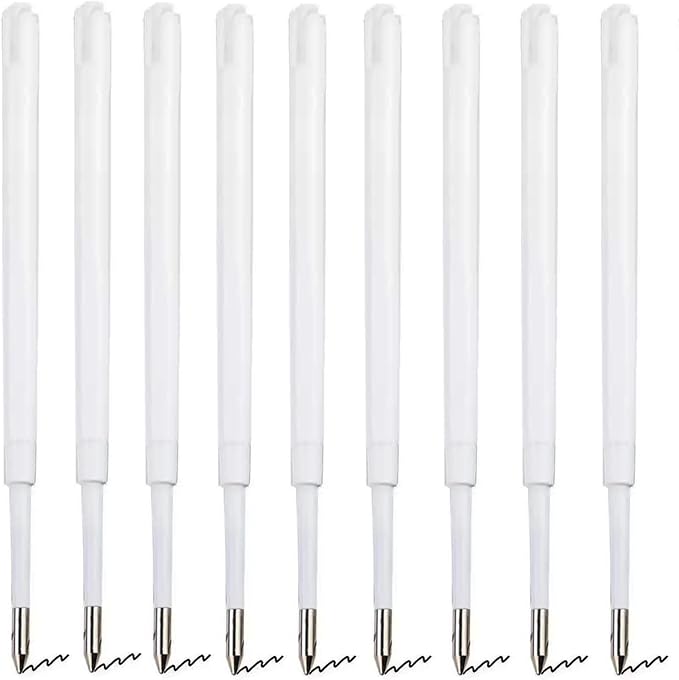 100 PCS Ballpoint Pen Refills Retractable Pen Refills 3.86" Black Ink by Lopenle