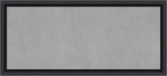 Amanti Art Black Framed Magnetic Board 23x51 Oversize Vision Board by AmantiArt