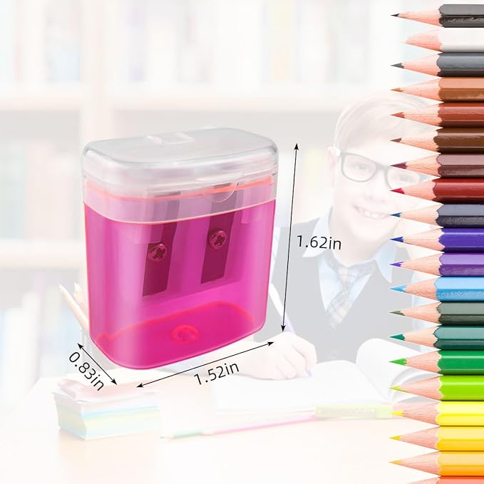 12 Pack Manual Pencil Sharpener - Image 2