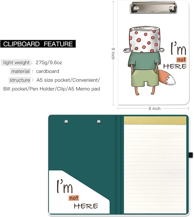 Hongri Mini Clipboard Folio - Image 3