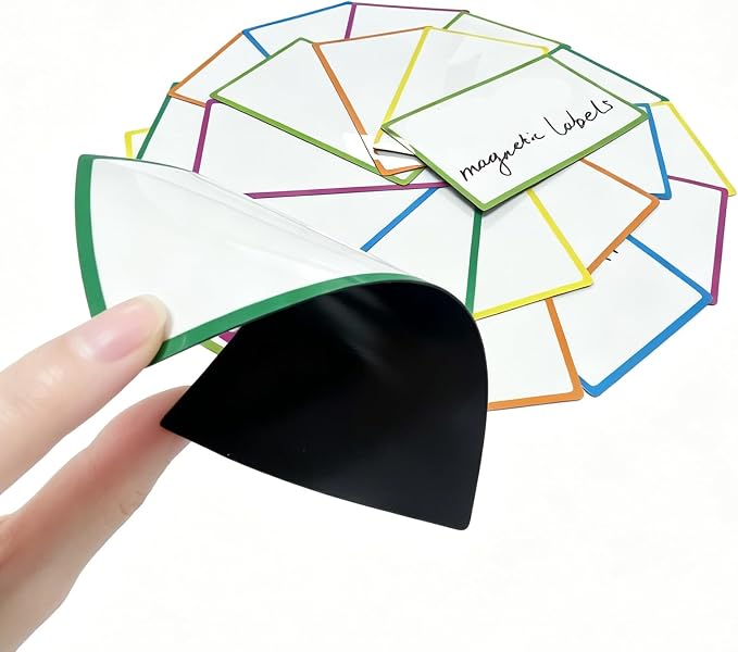 42-Pack 4" x 2" Magnetic Dry Erase Magnets Lable Notes - Image 7