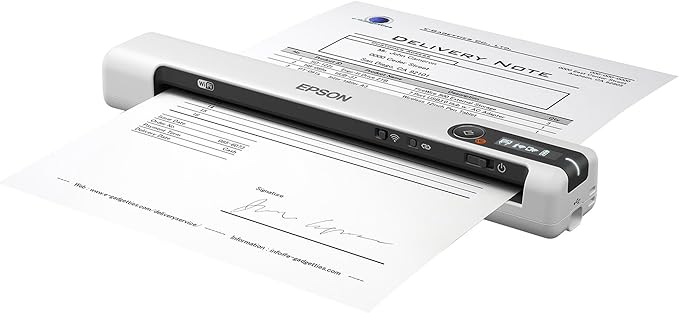 Epson DS-80W Wireless Portable Sheet-fed Document Scanner for PC and Mac-DeskLoop Office