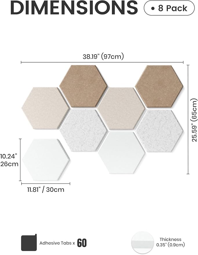 Fluxynara Hexagon Cork Board Alternative - Image 2