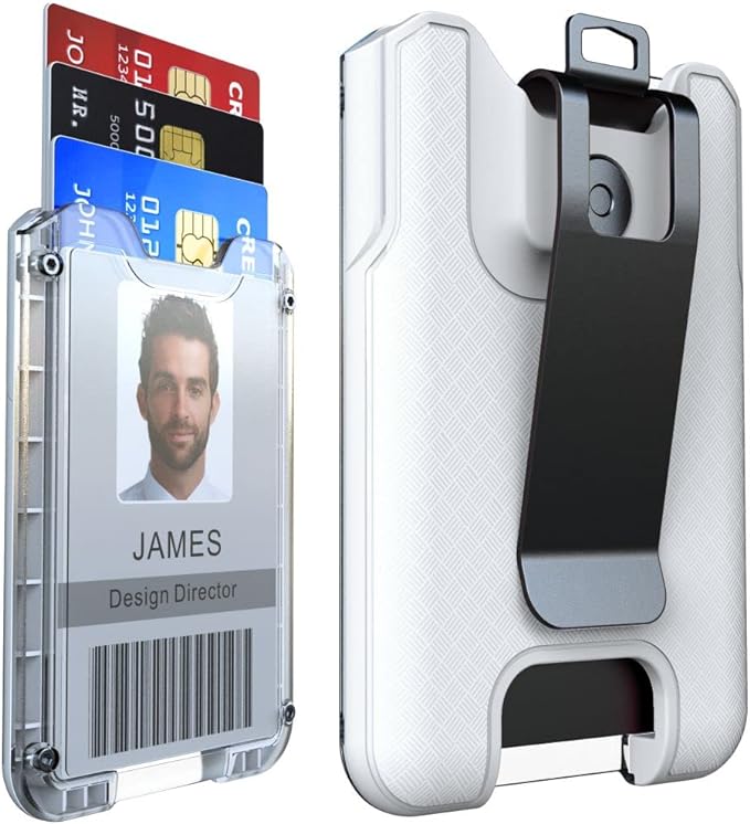 LIUGX Badge Holder, ID Card Holder by LIUGX