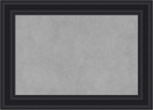 Amanti Art Black Framed Magnetic Board 16x22 Small Vision Board by AmantiArt