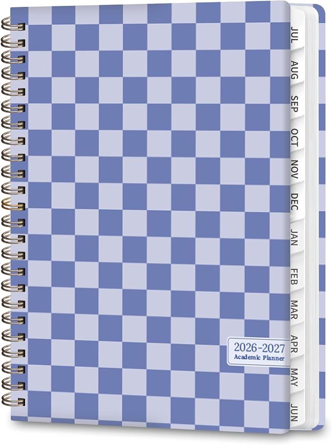 Planner 2026-2027, Weekly and Monthly Academic Year Calendar Planner, July 2026 by VALOME