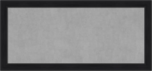 Amanti Art Black Framed Magnetic Board 25x53 Oversize Vision Board by AmantiArt