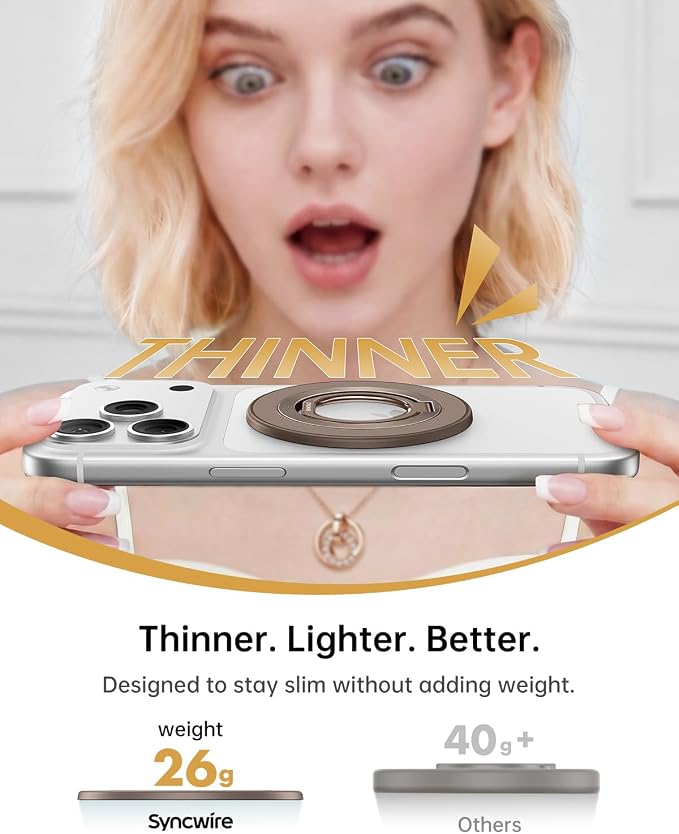 SYNCWIRE Magnetic Phone Ring Holder - Image 7
