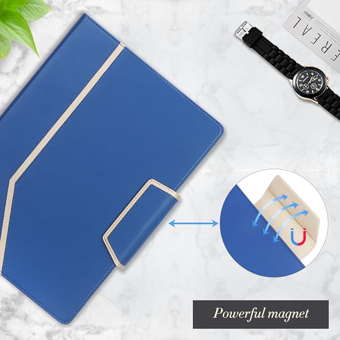 Toplive Blue A4/Letter Size Business Padfolio - Image 5