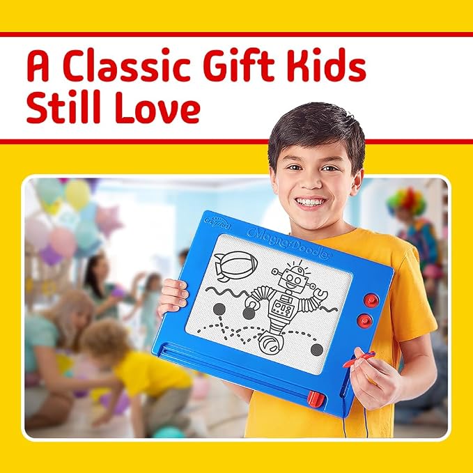 Cra-Z-Art Retro Magna Doodle Magnetic Drawing Board | Retro, Classic Toy - Image 6