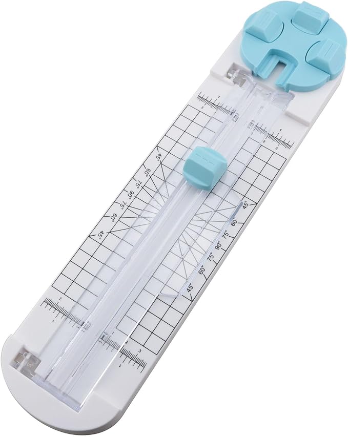 TAODAN Compact Scrapbook Paper Cutter 4 in 1 Craft Cutting Tool Multifunctional by TAODAN