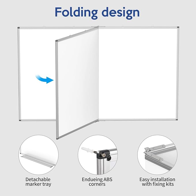 Large Whiteboard, 60 X 36 Inches Big Whiteboard - Image 4