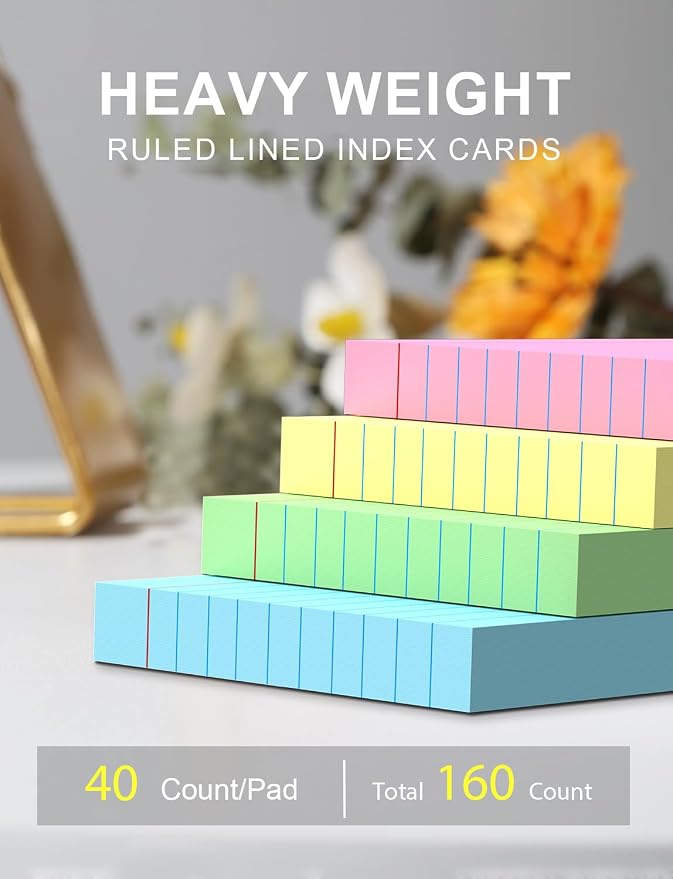 Colored Index Cards 4x6 Inch - Image 3