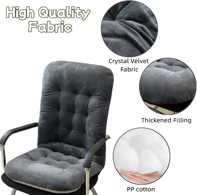 Office Chair Cushion Plush Seat Pad - Image 3