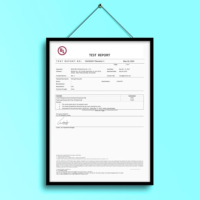Binditek 40 Pack Heavyduty Clear Report Covers - Image 9