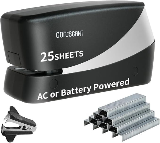 Coruscant Electric Stapler, Heavy Duty Desktop Stapler, Includes 2000 Staples by coruscant