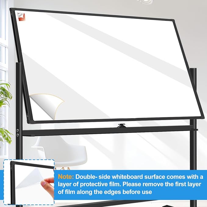 BSTPCOO Double-Sided 5' x 3' Dry Erase Board - Image 8