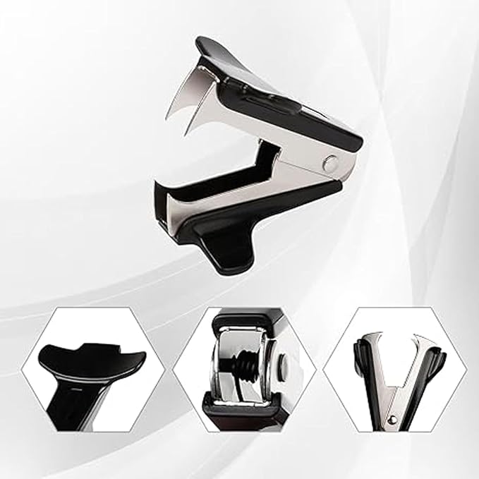 3pcs Black Staple Remover Staple Puller Removal Tool - Image 6