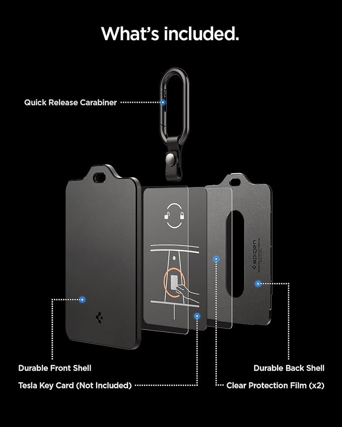 Spigen Key Card Holder for Tesla | Tesla Model Y/S/3/X Accessories | - Image 6