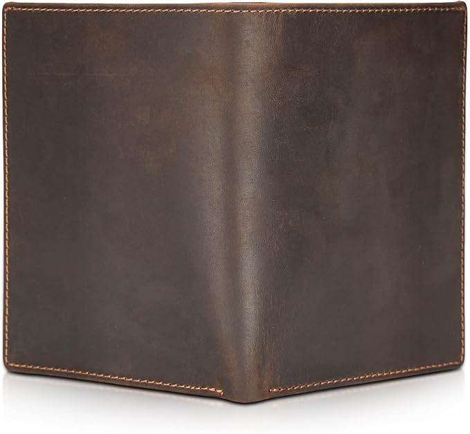 Polare Luxury RFID Blocking Leather Passport Holder Travel Wallet - Image 6