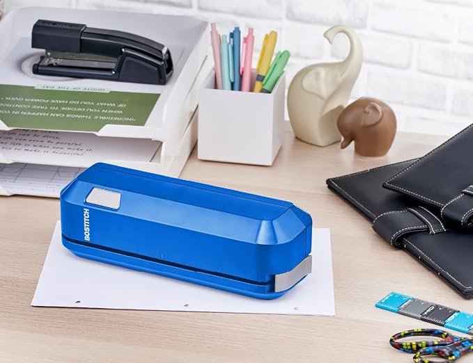 Bostitch Office Electric 3-Hole Punch, Dual Paper Loading, Heavy Duty, Jam-Free - Image 10