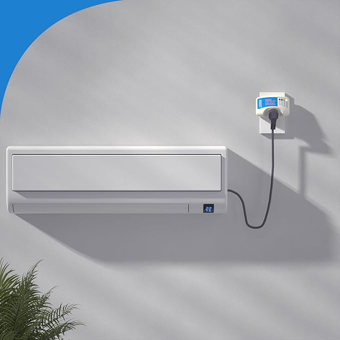 BSEED Voltage Protector, Single Outlet Surge Protector Plug in for Home Appliance Multi Function Plug with Protection Wall Mount Power Suppressor for TV/PC/Refrigerator, 15A, 125V, 1875W, 2 Pack-DeskLoop Office