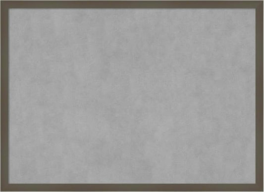 Amanti Art Grey Framed Magnetic Board 21x29 Medium Vision Board by AmantiArt