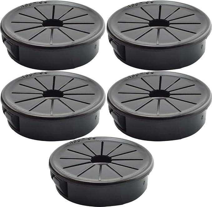 Aifeier ET 1-1/2 Inch Cable Grommets Petal-Shaped Buckle Type Wire Hole Cover by AifeierET