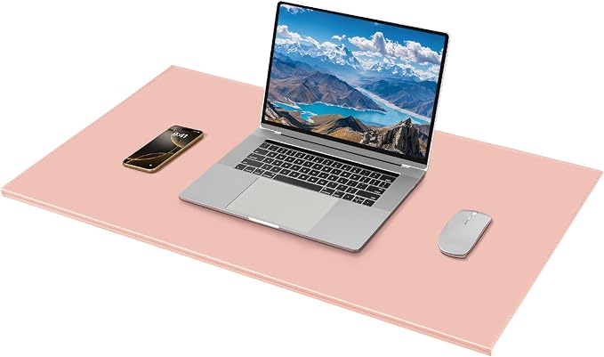 AKOZLIN 35.4"x 18.9" Soft PU Leather Surface Office Desk Mouse Mat Anti-Push Pad - Image 5