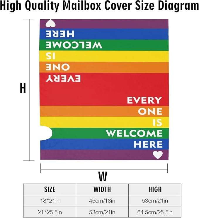 Mailbox Covers LGBT Pride, Lesbians Gays Bisexuals Transgender - Image 6