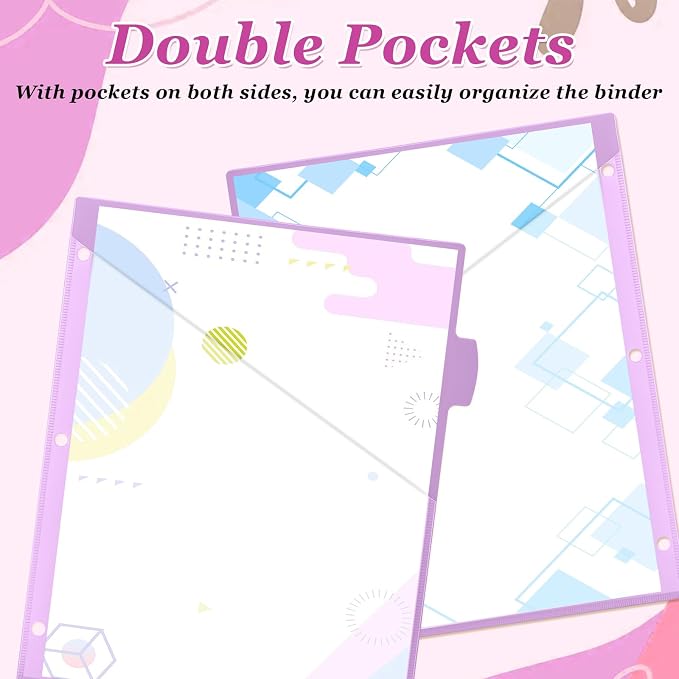 Epakh 12 Pcs Binder Dividers for 3 Rings Binders Index Dividers - Image 4