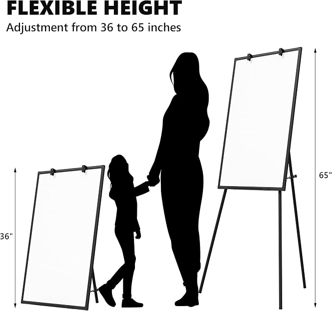 Large Whiteboard Easel with Stand - Image 3