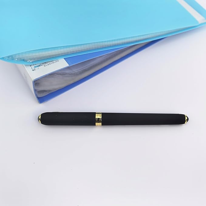 Fengtaiyuan P18Prox6, Gel Pens, Black Ink, Extra FIne 0.5mm, Writting Pens, Smooth, 6 Pack (P18Prox6)